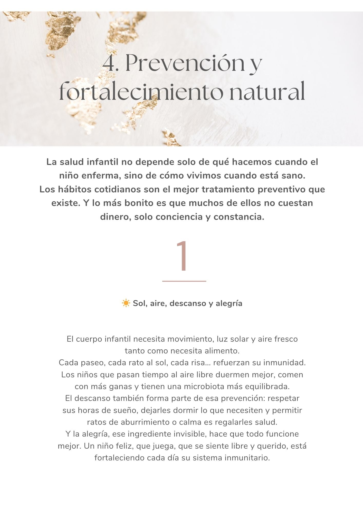 Cuidar con calma. Guía de naturopatía infantil