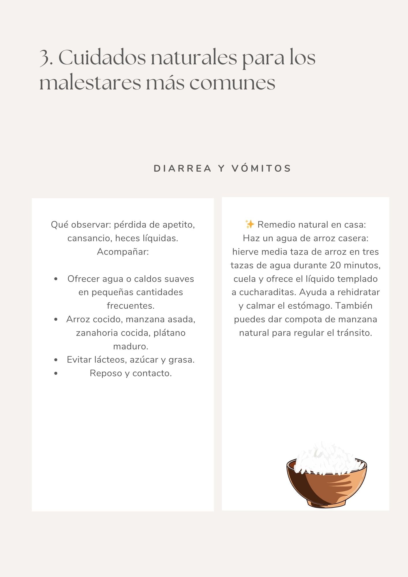 Cuidar con calma. Guía de naturopatía infantil