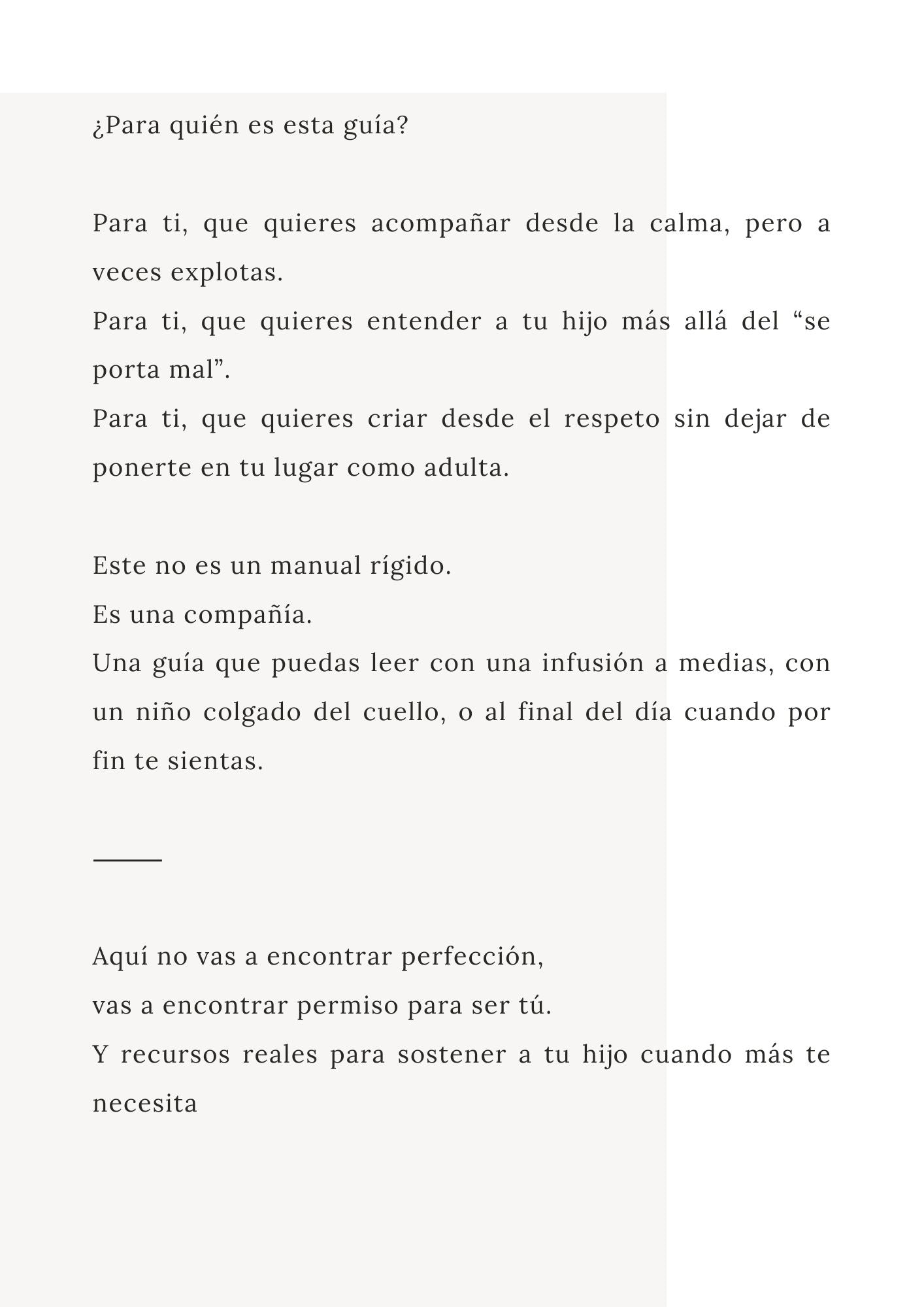 Rabietas con amor: acompañar desde la calma sin perderte a ti